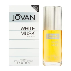 Jovan White Musk Cologne Spray for Men 3.0 oz Classic Masculine Fragrance Since 1992