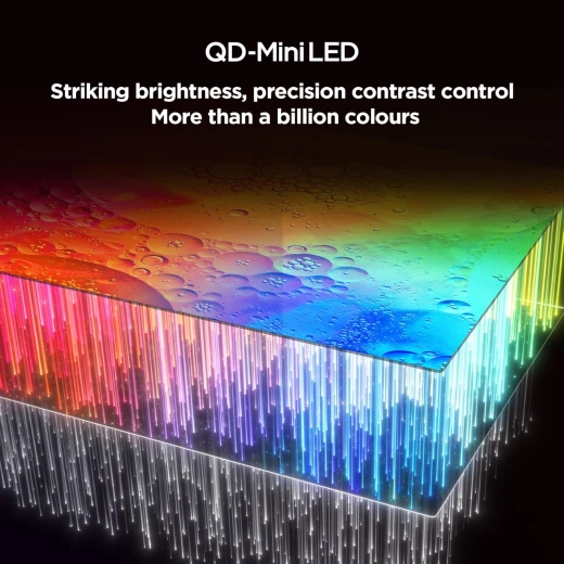 تلفزيون جوجل الذكي QD-Mini LED بدقة فائقة 4K مقاس 164 سم (65 بوصة) 65C755 (أسود) مع ضمان لمدة عامين من تي سي ال - تي سي ال - Image 11