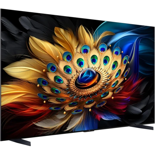 تلفزيون TCL الذكي مقاس 98 بوصة – QLED Pro بدقة 4K، يدعم HDR10+، Google TV، Dolby Vision وDolby Atmos، معدل تحديث 144 هرتز VRR + 240 هرتز DLG، نظام صوتي ONKYO 2.1، تصميم نحيف وموحّد (Slim & Uni-body) – موديل 98C655، لون أسود – ضمان لمدة سنتين - تي سي ال - Image 12