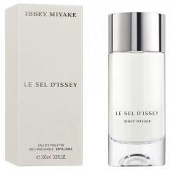 Issey Miyake Men's Le Sel D'Issey Eau De Toilette Spray 3.4 oz Fresh, Woody Fragrance with Seaweed, Vetiver, Cedarwood, and Oakmoss Ideal for Daily Wear or Special Occasions