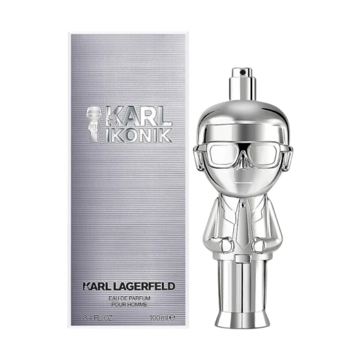 عطر للرجال إيكونيك إدو دي برفان 3.4 أونصة 100 مل عطر رجالي فاخر، رائحة خشبية شرقية مع لمسة استوائية من كارل لاغرفيلد