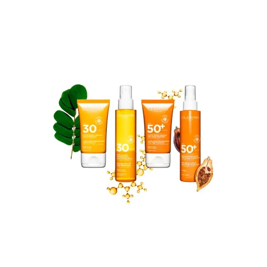 كريم سولير توشر سيك SPF30 واقي شمس للوجه بلمسة جافة ولمسة نهائية مات من كلارنس - كلارنس - Image 4