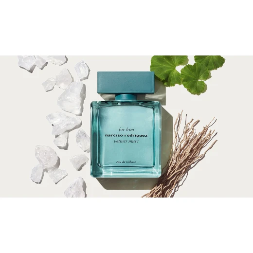 Narciso Rodriguez Vetiver Musc for Men Eau de Toilette Spray, Woody Aromatic Fragrance with Musk, Cardamom & Lavender Notes, 3.4 oz 100 ml 2024 Launch - Narciso Rodriguez - Image 2