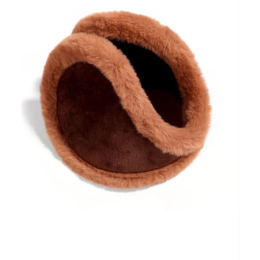 سدادات أذن مطرزة بحروف بسيطة - لون القهوة من يويوسو سدادات أذن مطرزة بحروف بسيطة - لون القهوة من يويوسو