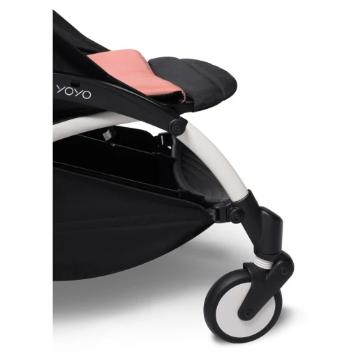 BABYZEN YOYO Leg Rest Compatible with YOYO, YOYO+, and YOYO² Easy Clip-On, Multiple Positions, Removable Padding Black - Baby Zen - Image 3
