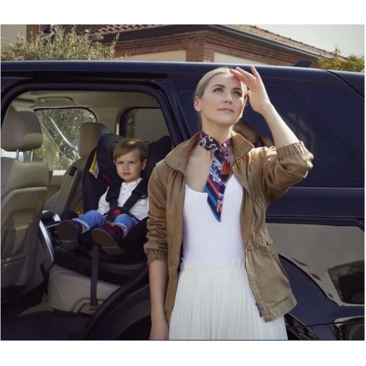 كرسي سيارة سكودو فئة 1/2/3 مع نظام ISOFIX باللون الأزرق، الموديل 168 من كام - كام - Image 2