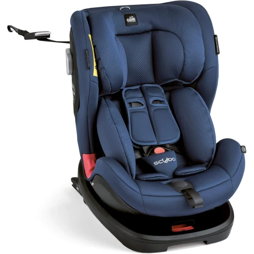 كرسي سيارة سكودو فئة 1/2/3 مع نظام ISOFIX باللون الأزرق، الموديل 168 من كام كرسي سيارة سكودو فئة 1/2/3 مع نظام ISOFIX باللون الأزرق، الموديل 168 من كام