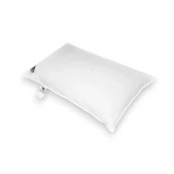 Nova Home White Duck Feather Pillow 50x75cm, Soft Support, 233 Thread Count Cotton Cover, 10% White Duck Down Filling