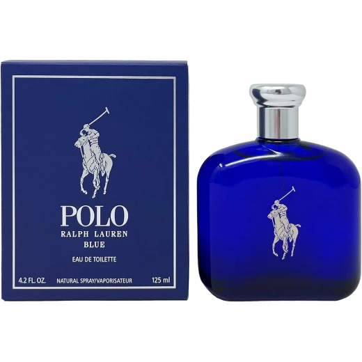 عطر بولو بلو أو دو بارفان  سعة 125 مل عطر رجالي منعش وأنيق من رالف لورين