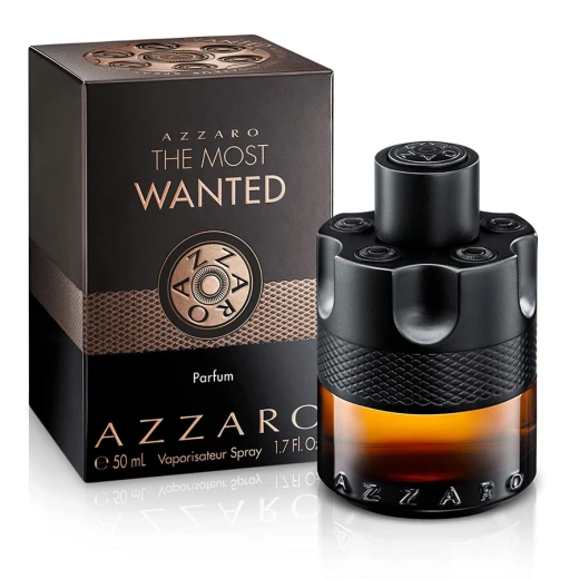 Azzaro The Most Wanted Parfum for Men 1.7 oz Woody Fragrance Spray Long Lasting Scent