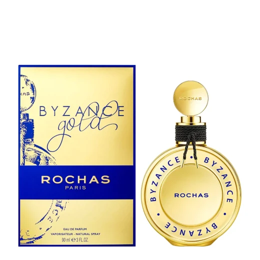 Rochas Byzance Gold Eau De Parfum 90ml Spray for Women | Luxury Fruity Floral Fragrance Rochas Byzance Gold Eau De Parfum 90ml Spray for Women | Luxury Fruity Floral Fragrance