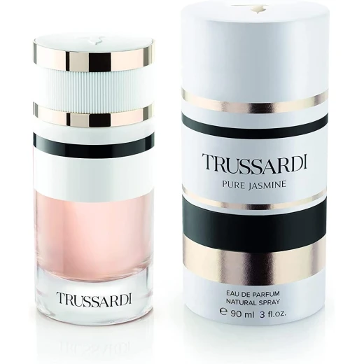تروساردي بيور ياسمين ماء عطر 90 مل: عطر زهري فاخر للنساء، يدوم طويلاً
