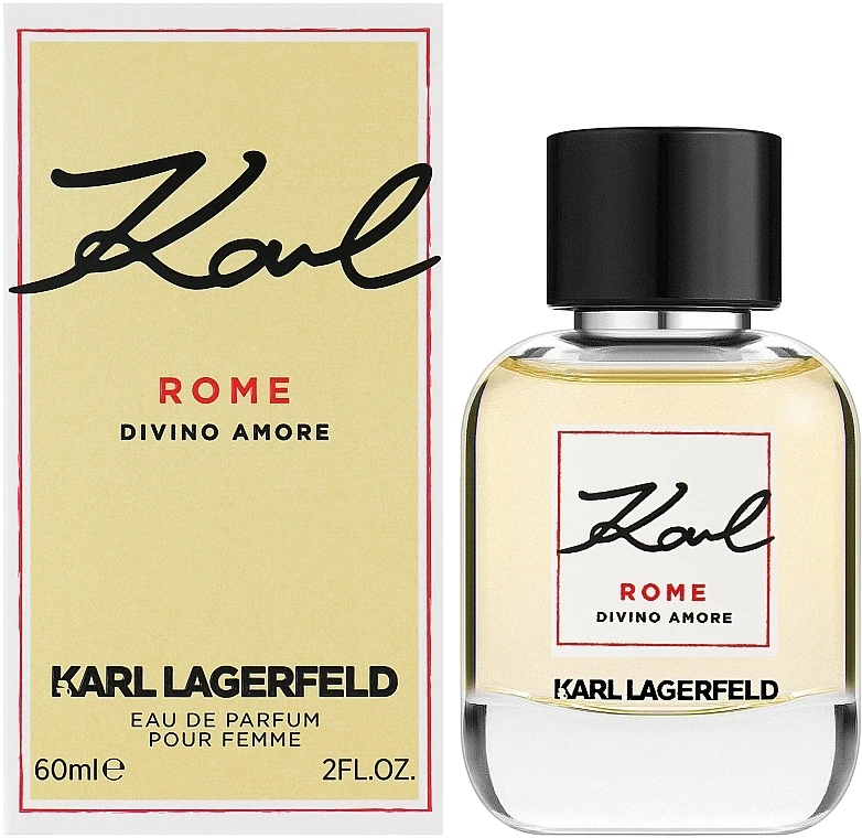 عطر كارل روما ديفينو أموري أو دو بارفان 60 مل / 2.0 أونصة للنساء من كارل لاغرفيلد - كارل لاغرفيلد