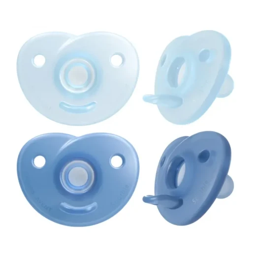Philips Avent Heart-Shaped Soother Orthodontic Silicone Pacifier for 0–6 Months Soft, Durable & Easy to Sterilize Supports Oral Development - Philips Avent - Image 2