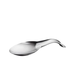 Kuchenprofi Stainless Steel Spoon Rest Clean & Hygienic Utensil Holder Elegant Design 26.6 x 11.1 x 3.5 cm Kitchen Counter Protector wooden Spoon Not Included