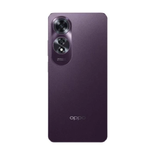 Oppo A60, 6.67” LCD 90Hz Display, Snapdragon 680 4G, 50MP AI Camera, 256GB Storage, 8GB RAM, 5000mAh Battery, SUPERVOOC 45W Fast Charging, Midnight Purple - OPPO - Image 3