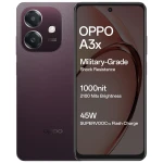 A3X CPH26441، شاشة 6.67 بوصة 90Hz IPS LCD، 128GB ذاكرة، 4GB RAM، معالج سنابدراغون 6s Gen 3، كاميرا خلفية 8MP، كاميرا أمامية 5MP، بطارية 5100mAh، شحن سريع 45W، لون أحمر من أوبو - أوبو