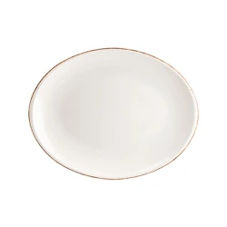 طبق بيضاوي ريترو، مقاس 25 × 19 سم من بونا
