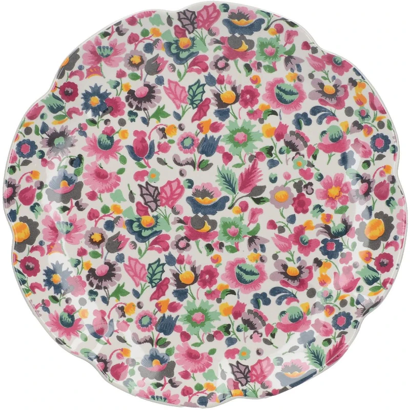 طبق جانبي من البورسلان  القطر 17 سم