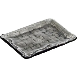 APS Takaski Rectangular Plate Dia 23x18cm Grey