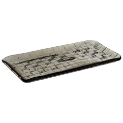APS Takaski Rectangular Plate Grey Dia 29.5x15.5cm