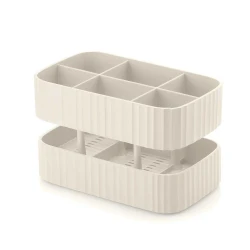 Guzzini - Eco-Kitchen DRAIN&SAFE, Cutlery Drainer -Milk White