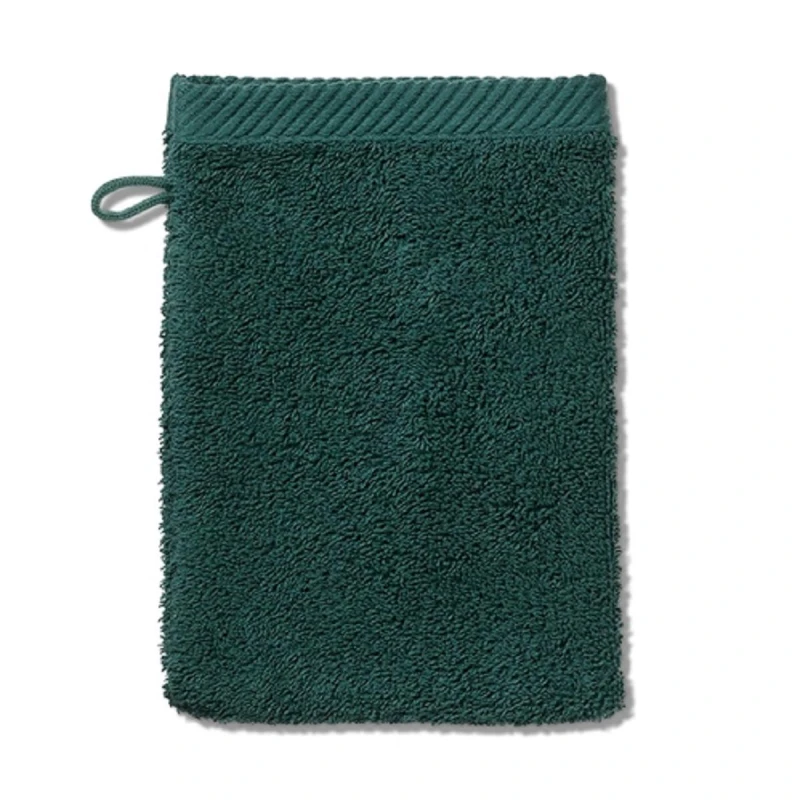Kela Leonora Bath Towel 140x70cm Alps Green 100% Combed Cotton, Soft, Fluffy & Durable Washable at 60°C - Kela