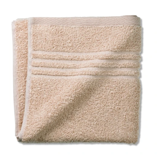 Kela Leonora Hand Towel 100x50cm Salmon Red 100% Combed Cotton, Soft, Fluffy & Durable Washable at 60°C
