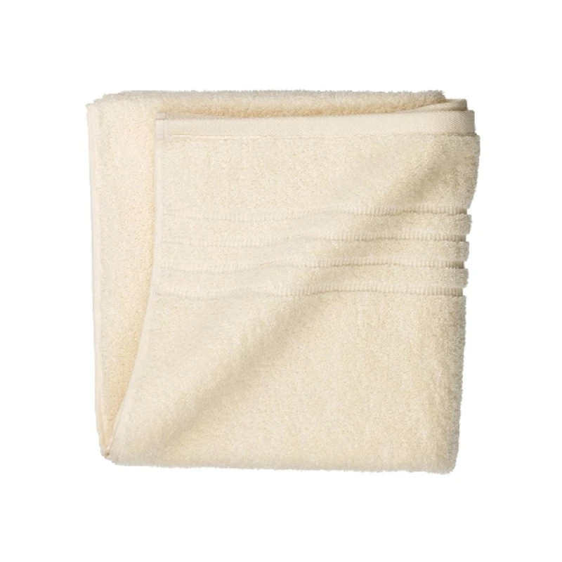 Kela Leonora Face Towel 21x15cm Vanilla100% Combed Cotton, Soft, Fluffy & Durable Washable at 60°C - Kela