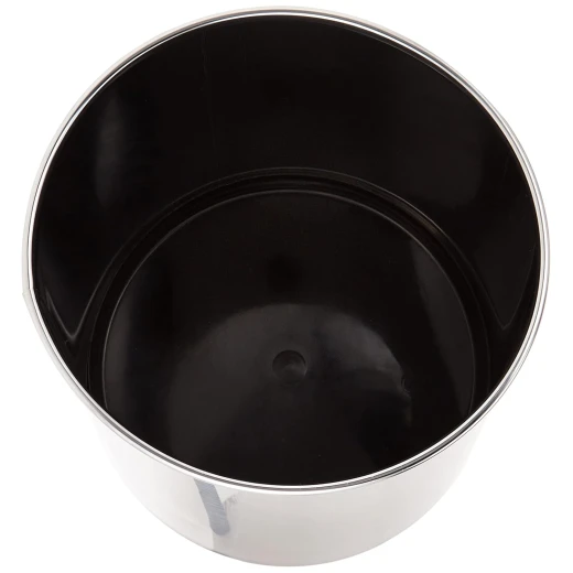 Brabantia Waste Bin 15 Liter Out Matt Steel Finish Durable & Corrosion-Resistant Easy-to-Clean Trash Can for Bedroom, Office, or Living Room - Brabantia - Image 3