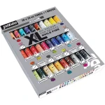 Pebeo XL Studio Fine Oil Paint Set 30 Tubes x 20ml + Brush Fast-Drying, Gloss Finish, Assorted Professional Colours for Wood, Metal & Canvas - Pebeo