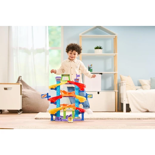 VTech Toot-Toot Drivers Criss-Cross Raceway – Interactive Racing Playset - VTech - Image 3