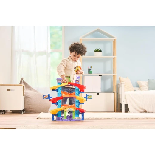 VTech Toot-Toot Drivers Criss-Cross Raceway – Interactive Racing Playset - VTech - Image 4