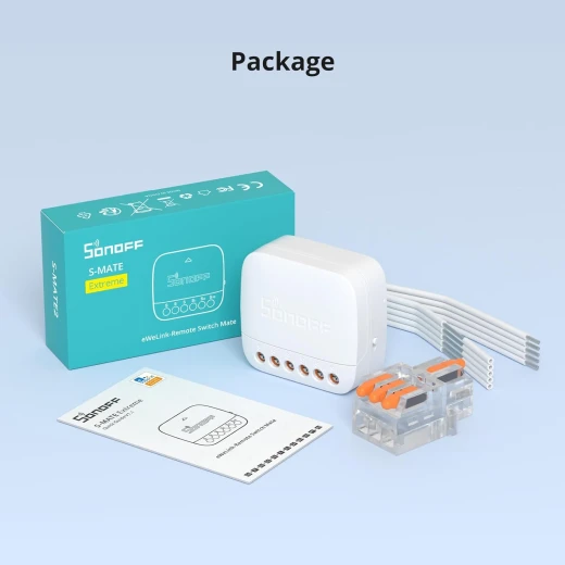 مفتاح واي فاي ذكي S-Mate 2 Mate، مفتاح واي فاي ذكي يعمل مع MINIR3/MINIR4/MINIR4M، مفتاح إضاءة ذكي أليكسا، حل بدون موصل محايد من سون اوف - سونوف - Image 3