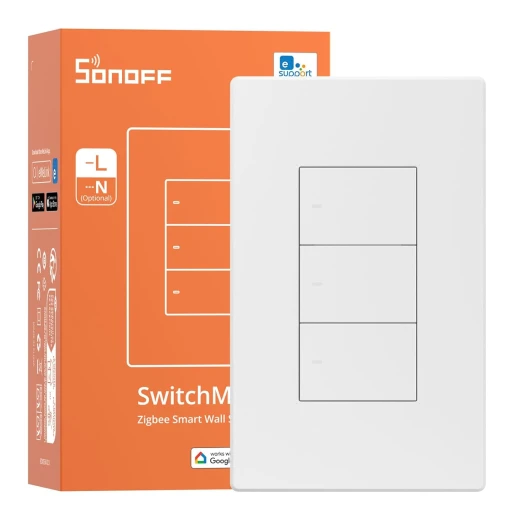 مفتاح إضاءة ذكي SONOFF Zigbee، محور SONOFF Zigbee المطلوب، قاطع ذكي، مفتاح ذكي بدون محايد أو مع محايد، تحكم صوتي مع Alexa Google Home، مفتاح Zigbee ZBM5-3C-120W مفتاح إضاءة ذكي SONOFF Zigbee، محور SONOFF Zigbee المطلوب، قاطع ذكي، مفتاح ذكي بدون محايد أو مع محايد، تحكم صوتي مع Alexa Google Home، مفتاح Zigbee ZBM5-3C-120W