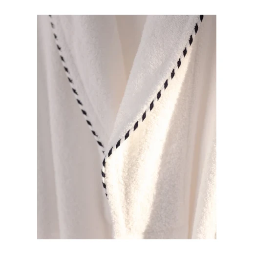 طقم روب حمام موحّد للجنسين بياقة شال جاك – مقاس L - XL من مادام كوكو - مدام كوكو - Image 6