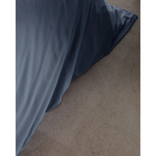 Madame COCO Manon King Size 100% Cotton Ranforce Duvet Cover - Dark Blue, 240x220 cm - Soft, Breathable, Timeless Collection - Madame COCO - Image 3