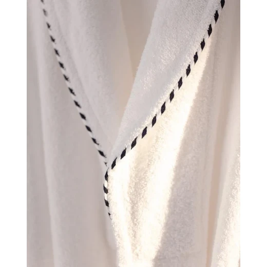طقم روب حمام جاك بياقة شال للجنسين بالمقاس L-XL – مادام كوكو - مدام كوكو - Image 3