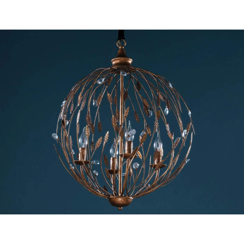 ثريا كلاريس تصميم كلاسيكي أنيق، 71×55 سم إضاءة سقف فاخرة لغرفة المعيشة أو الطعام أو النوم من مدام كوكو - مدام كوكو