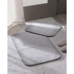 طقم دعاسات حمام نوريس من مدام كوكو  50×80 سم + 40×50 سم – خامة ناعمة وامتصاص عالي للماء لإحساس مريح بعد الاستحمام - مدام كوكو