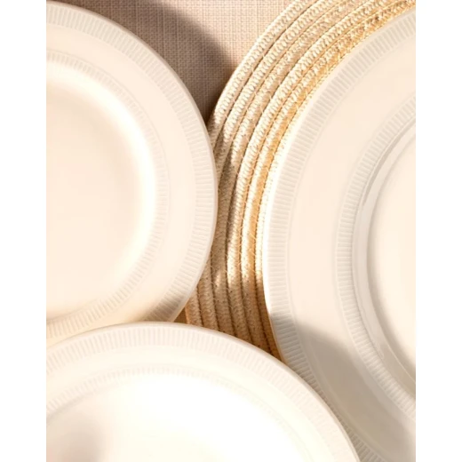 طقم عشاء لوسيندا 24 قطعة بأبعاد 27×21×20×16 سم – تصميم أنيق وعصري مناسب لجميع المناسبات – من مدام كوكو - مدام كوكو - Image 3