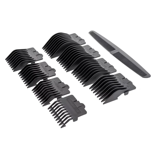 BaByliss E695E Professional Hair Trimmer with Adjustable Combs 3-25mm Precision Electric Hair Clipper for Men & Stylists, Blue - Babyliss - Image 9
