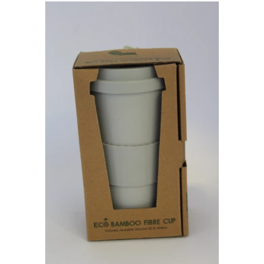 Bamboo Fibre Eco Cup with Silicone Lid – 500 ml Bamboo Fibre Eco Cup with Silicone Lid – 500 ml