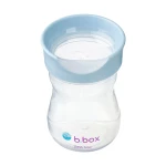 b.box Toddler Training Cup, BPA-Free Transition Cup for Babies & Toddlers, Drinking Rim with Water Window, No Spout or Straw, 12+ Months, Interchangeable Lid System lullaby color - B.Box