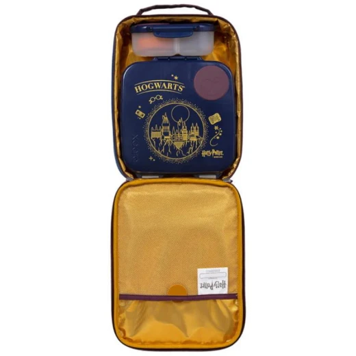 حقيبة غداء معزولة مرنة إصدار هاري بوتر, قابلة للغسل في الغسالة, مصنوعة من مواد معاد تدويرها, تتسع لمجموعات غداء متعددة, للأطفال من بي بوكس - Image 3