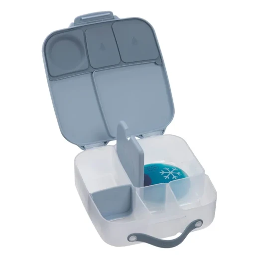 b.box Chill Out Lunchbox, Leakproof Bento Lunch Box with Gel Cooler Pack, Fits Whole Fruits & Sandwiches, Easy Open, Dishwasher Safe, For Kids 3+ - B.Box - Image 5