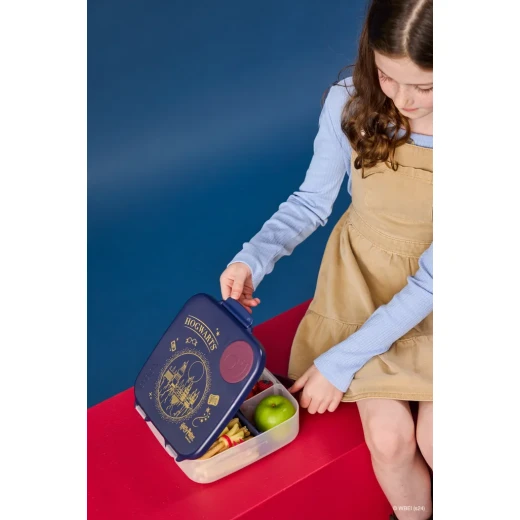 b.box Harry Potter Lunchbox, Leakproof Bento Lunch Box with Gel Cooler Pack, Fits Whole Fruits & Sandwiches, Easy Open, Dishwasher Safe, For Kids 3+ - B.Box - Image 3