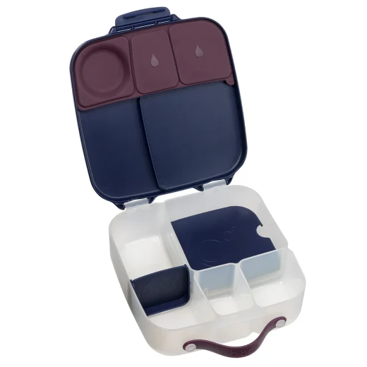 b.box Harry Potter Lunchbox, Leakproof Bento Lunch Box with Gel Cooler Pack, Fits Whole Fruits & Sandwiches, Easy Open, Dishwasher Safe, For Kids 3+ - B.Box - Image 2