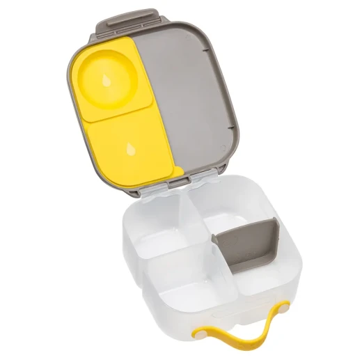 b.box Batman Lunchbox, Leakproof Bento Lunch Box with Gel Cooler Pack, Fits Whole Fruits & Sandwiches, Easy Open, Dishwasher Safe, For Kids 3+ - B.Box - Image 4