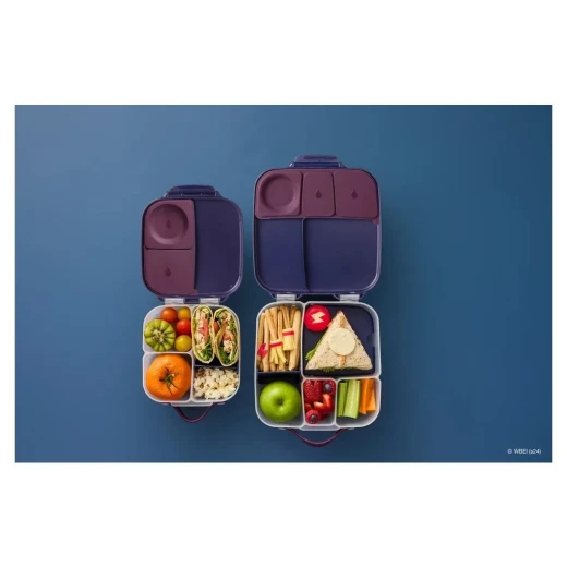 b.box Harry Potter Lunchbox, Leakproof Bento Lunch Box with Gel Cooler Pack, Fits Whole Fruits & Sandwiches, Easy Open, Dishwasher Safe, For Kids 3+ - B.Box - Image 3